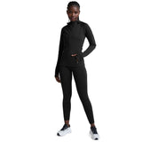 Beyond Yoga 02. WOMENS APPAREL - WOMENS JACKETS - WOMENS JACKETS FLEECE Women's Allure Full Zip BLACK