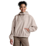 Beyond Yoga 02. WOMENS APPAREL - WOMENS HOODIES|SWEATERS - WOMENS PO HOODY Women's Unity 1/4 Zip Hoodie NUDE TINT HEATHER