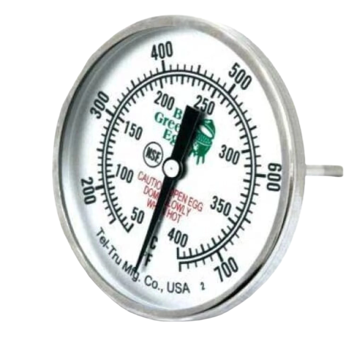 Big Green Egg 14. GRILLING - BIG GREEN EGGCESSORIES - BIG GREEN EGGCESSORIES 2 in Dial Temperature Gauge