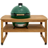 Big Green Egg 14. GRILLING - BIG GREEN EGGCESSORIES - BIG GREEN EGGCESSORIES Acacia Hardwood Table - XL