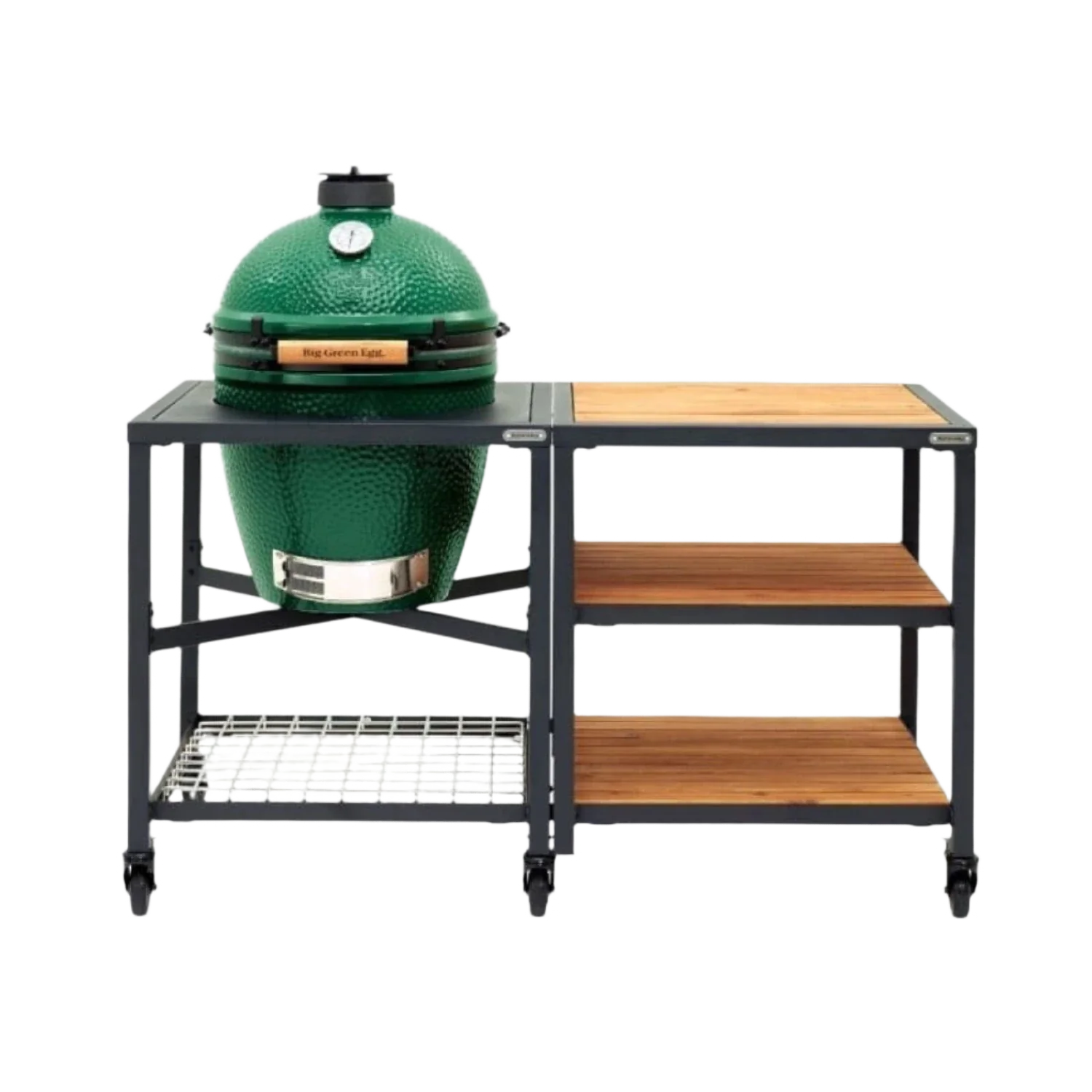 Big Green Egg 14. GRILLING - BIG GREEN EGGCESSORIES - BIG GREEN EGGCESSORIES Acacia Wood Insert for Modular Nest Expansion Frame