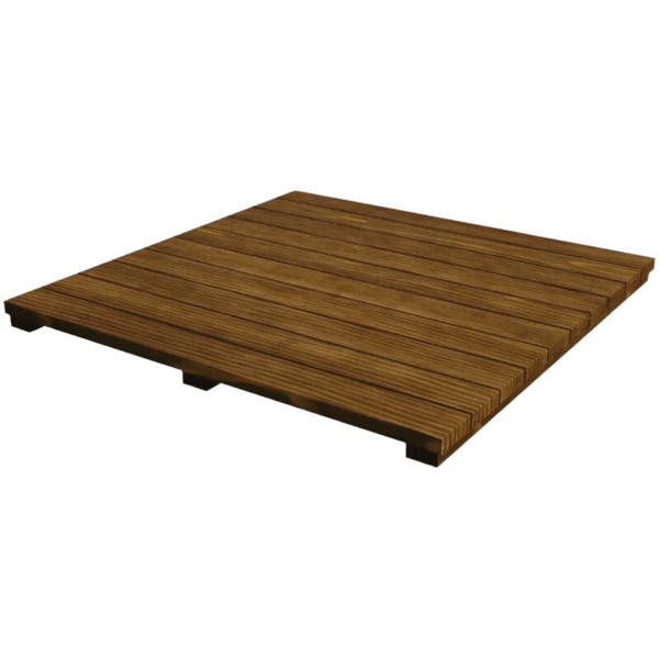 Big Green Egg Acacia Wood Insert for Modular Nest Expansion Frame