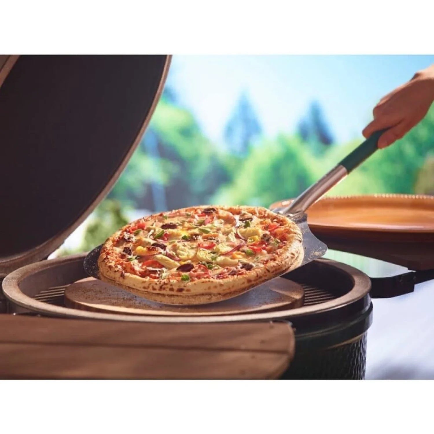 Big Green Egg 14. GRILLING - BIG GREEN EGGCESSORIES - BIG GREEN EGGCESSORIES Aluminum Pizza Peel