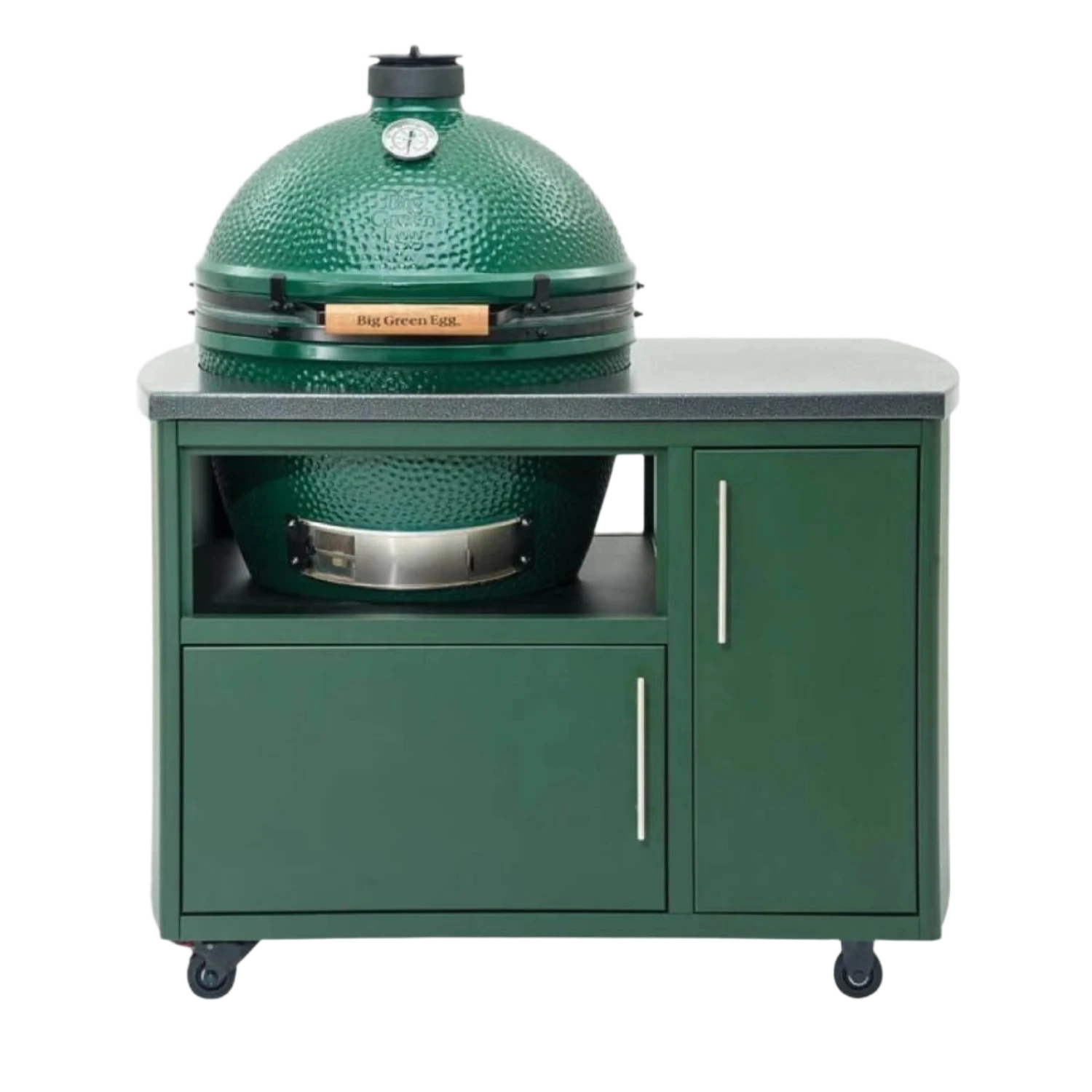 Big Green Egg 14. GRILLING - BIG GREEN EGGCESSORIES - BIG GREEN EGGCESSORIES Custom Aluminum Island 49 in - Large