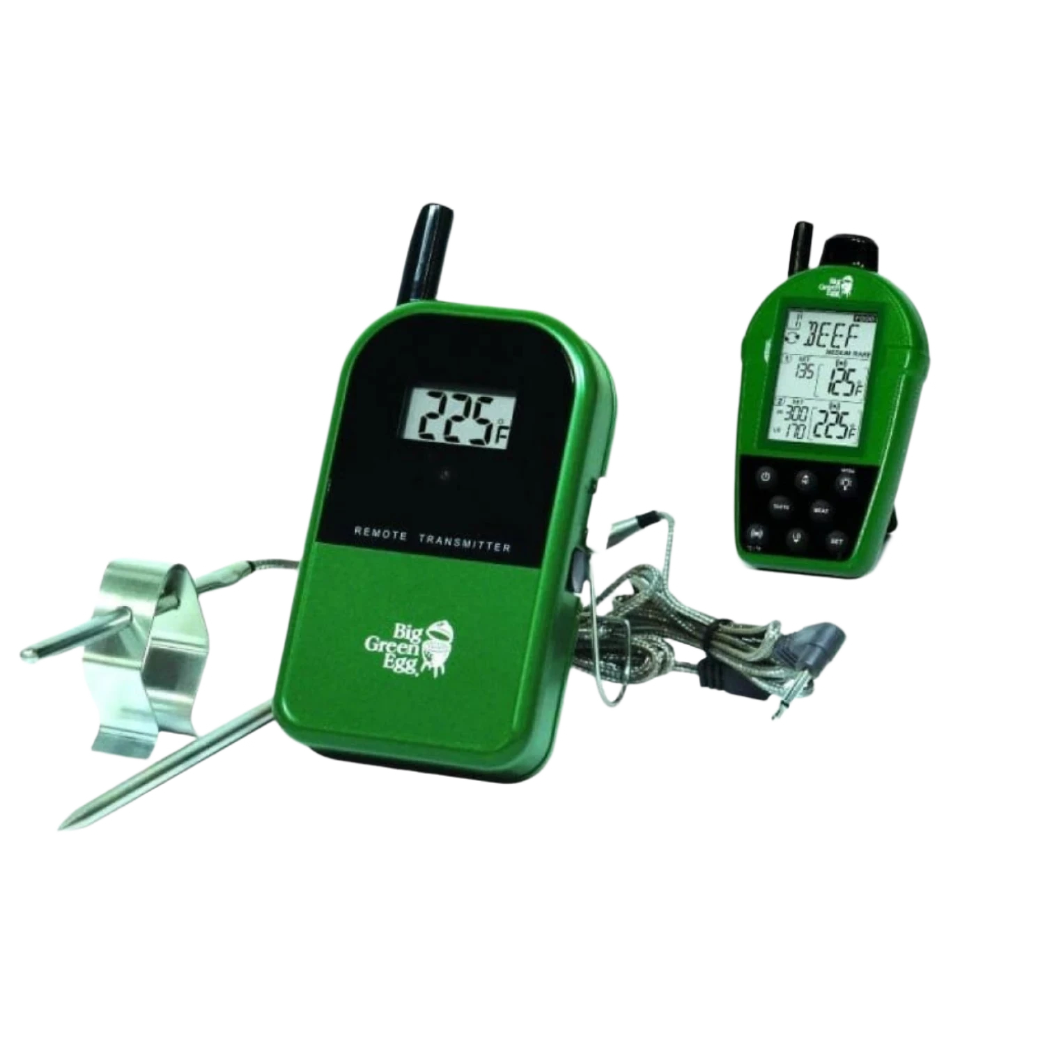 Big Green Egg 14. GRILLING - BIG GREEN EGGCESSORIES - BIG GREEN EGGCESSORIES Dual-probe Wireless Thermometer