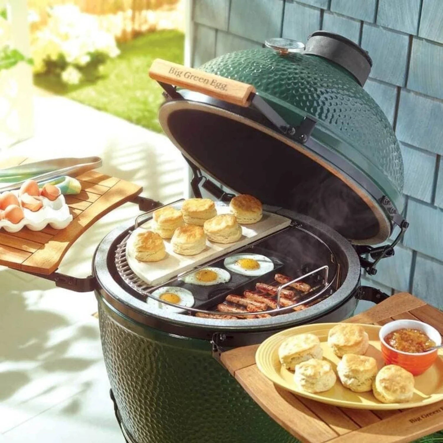 Big Green Egg 14. GRILLING - BIG GREEN EGGCESSORIES - BIG GREEN EGGCESSORIES Eggspander 5 Piece Kit - Large