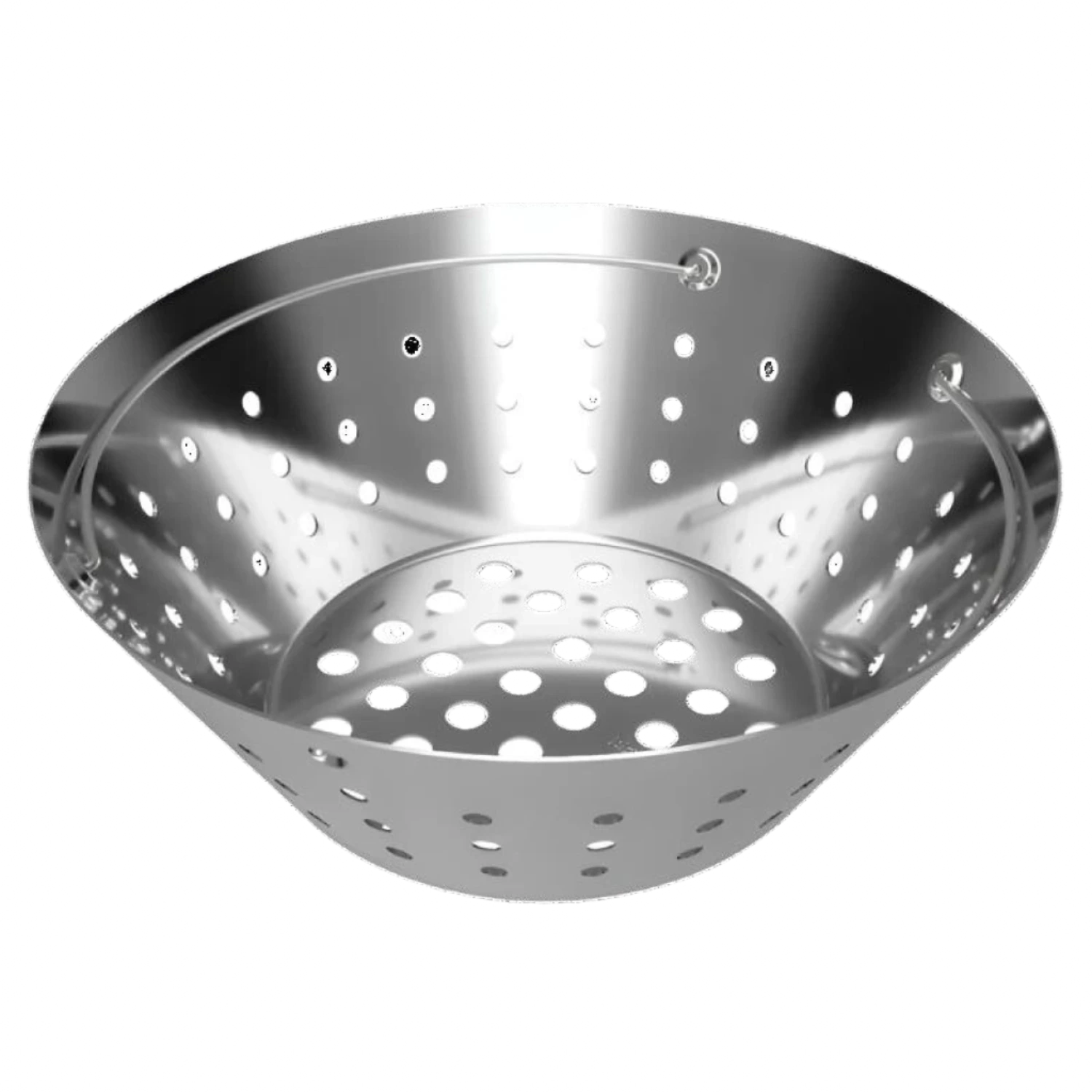 Big Green Egg 14. GRILLING - BIG GREEN EGGCESSORIES - BIG GREEN EGGCESSORIES Stainless Steel Fire Bowl - Large