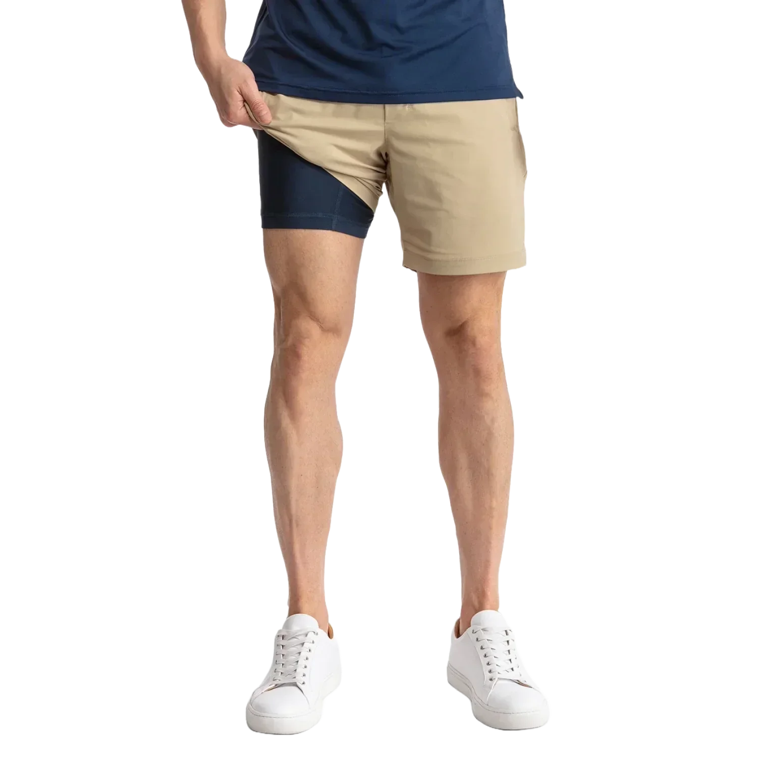 birddogs 01. MENS APPAREL - MENS SHORTS - MENS SHORTS ACTIVE Men's Uncle Bucks KHAKI