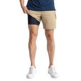 birddogs 01. MENS APPAREL - MENS SHORTS - MENS SHORTS ACTIVE Men's Uncle Bucks KHAKI