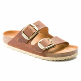 Birkenstock 05. WOMENS FOOTWEAR - WOMENS SANDALS - WOMENS SANDALS CASUAL Arizona Big Buckle Leather COGNAC