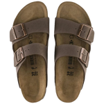 Birkenstock 05. WOMENS FOOTWEAR - WOMENS SANDALS - WOMENS SANDALS CASUAL Arizona Birkibuc MOCHA