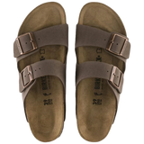 Birkenstock 05. WOMENS FOOTWEAR - WOMENS SANDALS - WOMENS SANDALS CASUAL Arizona Birkibuc MOCHA