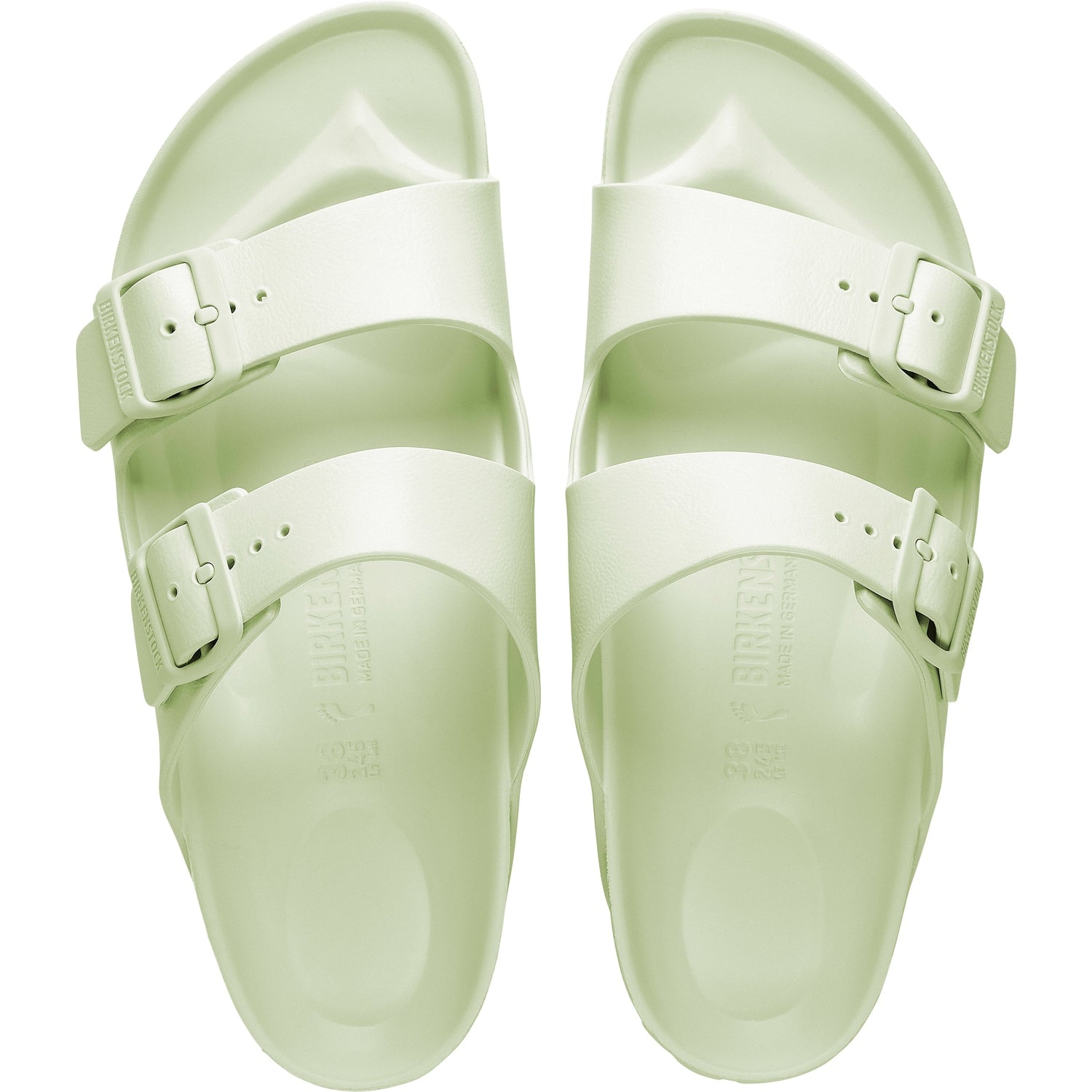 Birkenstock 05. WOMENS FOOTWEAR - WOMENS SANDALS - WOMENS SANDALS CASUAL Arizona Essentials EVA FADED LIME