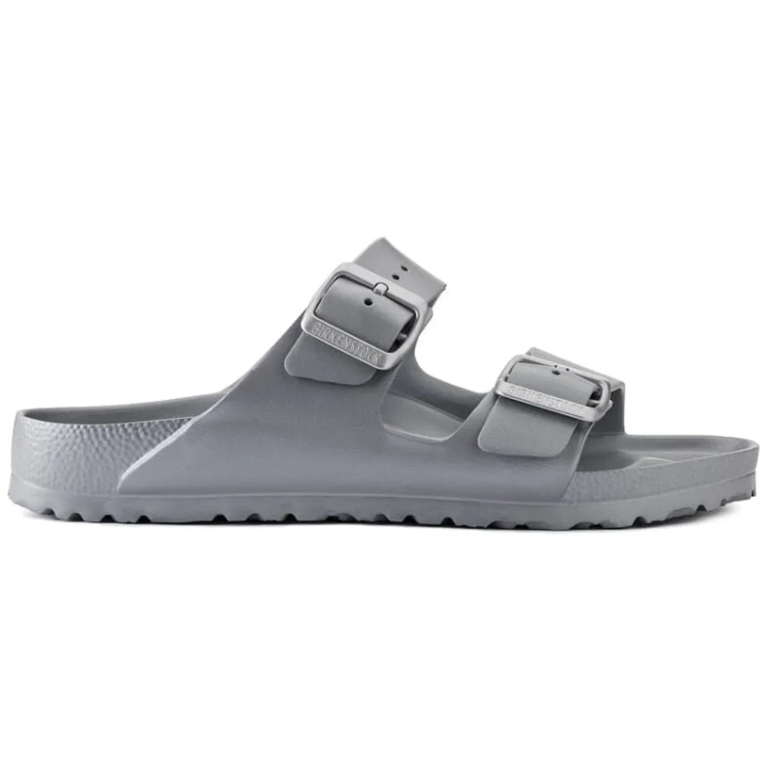 Birkenstock 05. WOMENS FOOTWEAR - WOMENS SANDALS - WOMENS SANDALS CASUAL Arizona Essentials EVA METALLIC ANTHRACITE