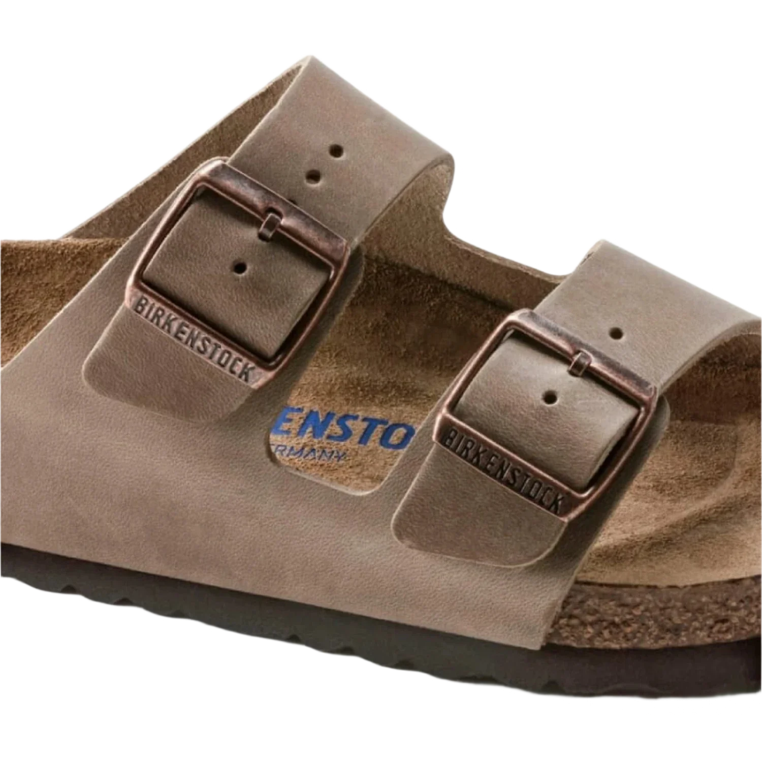 Birkenstock 05. WOMENS FOOTWEAR - WOMENS SANDALS - WOMENS SANDALS CASUAL Arizona Soft Footbed Oiled Leather TOBACCO