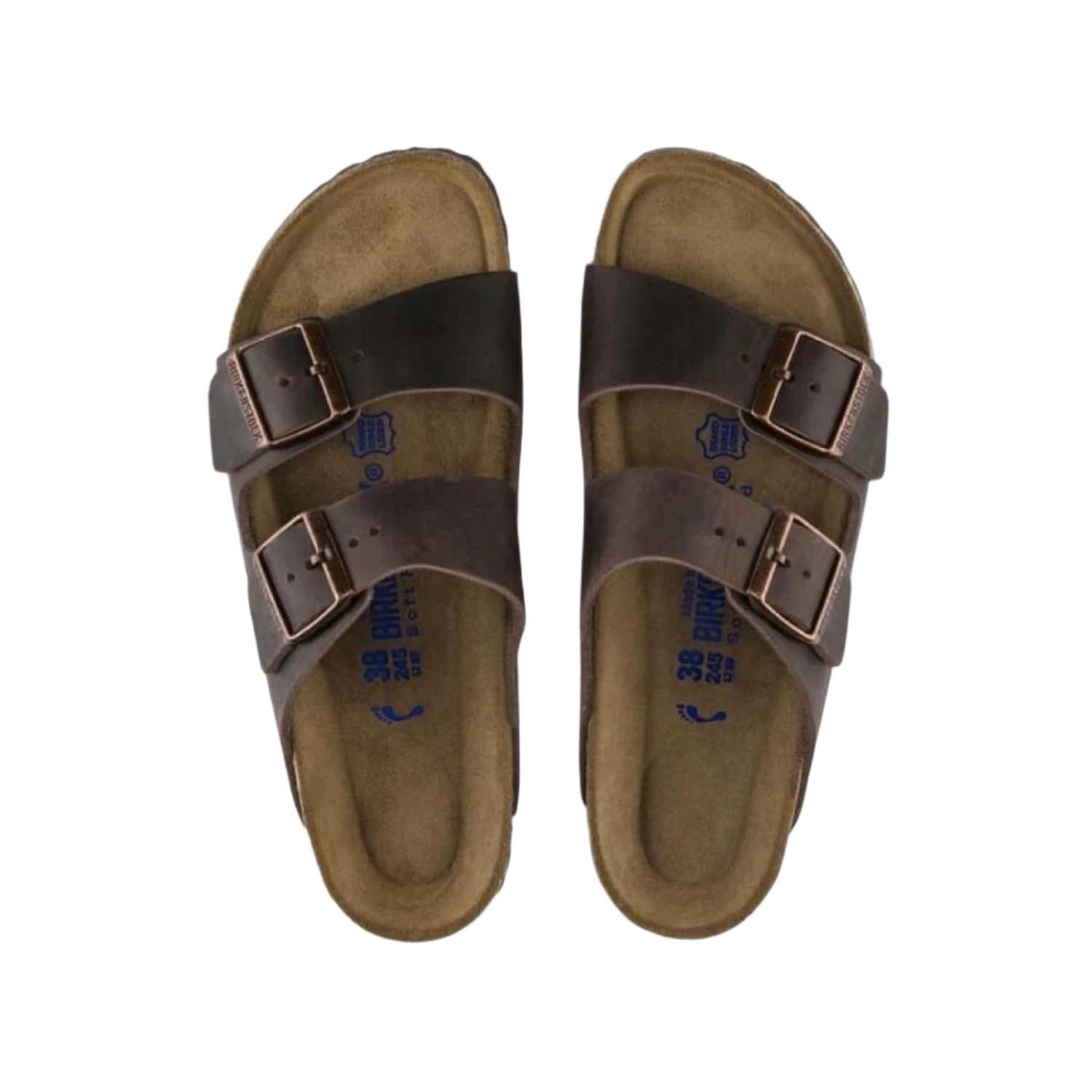 Birkenstock 05. WOMENS FOOTWEAR - WOMENS SANDALS - WOMENS SANDALS CASUAL Arizona Soft Footbed Oiled Leather HABANA