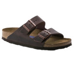 Birkenstock 05. WOMENS FOOTWEAR - WOMENS SANDALS - WOMENS SANDALS CASUAL Arizona Soft Footbed Oiled Leather HABANA