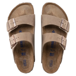 Birkenstock 05. WOMENS FOOTWEAR - WOMENS SANDALS - WOMENS SANDALS CASUAL Arizona Soft Footbed Oiled Leather TOBACCO