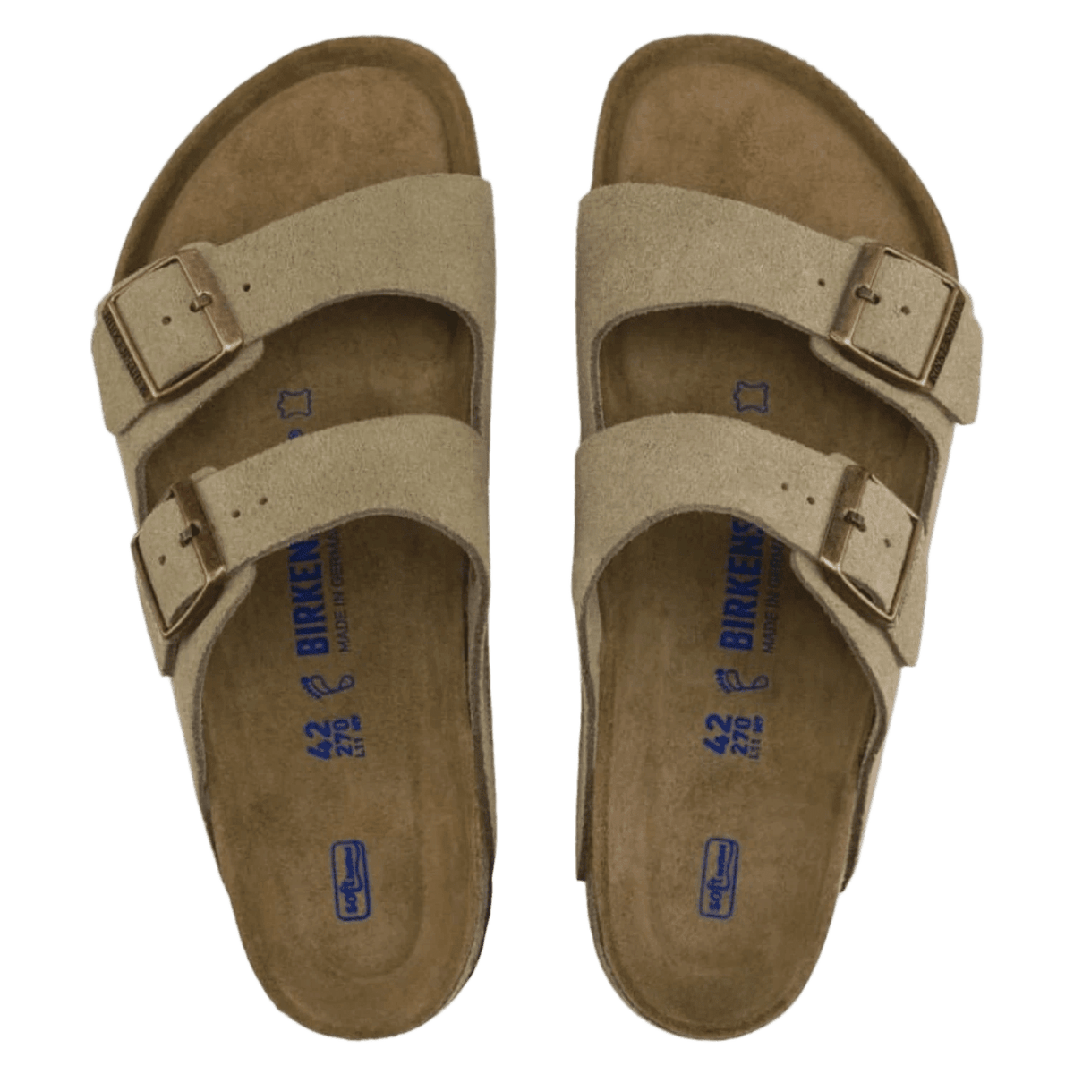 Arizona Soft Footbed Suede Leather Birkenstock