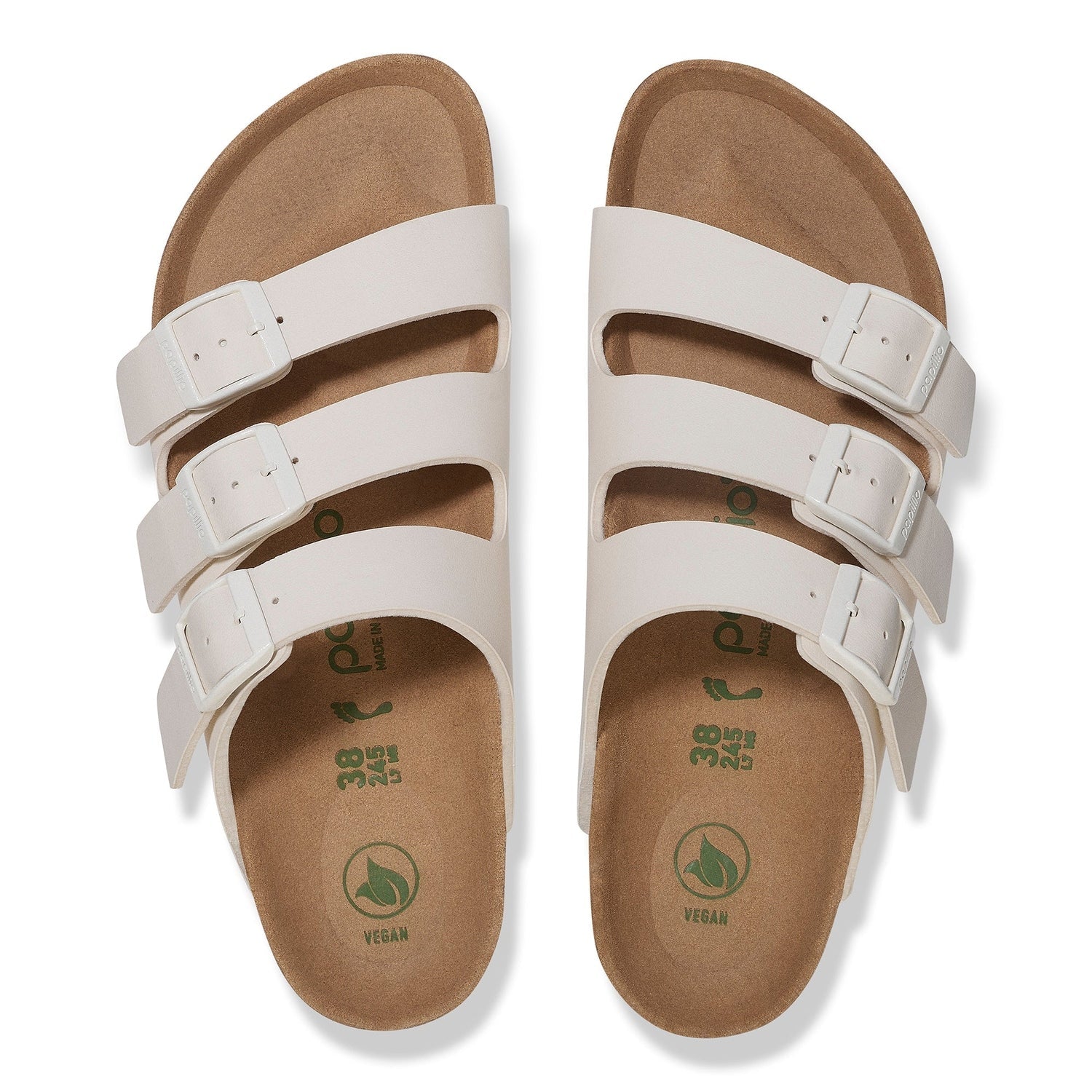 Birkenstock 05. WOMENS FOOTWEAR - WOMENS SANDALS - WOMENS SANDALS CASUAL Florida Platform Vegan EGGSHELL