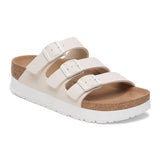 Birkenstock 05. WOMENS FOOTWEAR - WOMENS SANDALS - WOMENS SANDALS CASUAL Florida Platform Vegan EGGSHELL