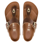 Birkenstock 05. WOMENS FOOTWEAR - WOMENS SANDALS - WOMENS SANDALS CASUAL Gizeh Big Buckle Leather COGNAC