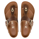 Birkenstock 05. WOMENS FOOTWEAR - WOMENS SANDALS - WOMENS SANDALS CASUAL Gizeh Big Buckle Leather COGNAC