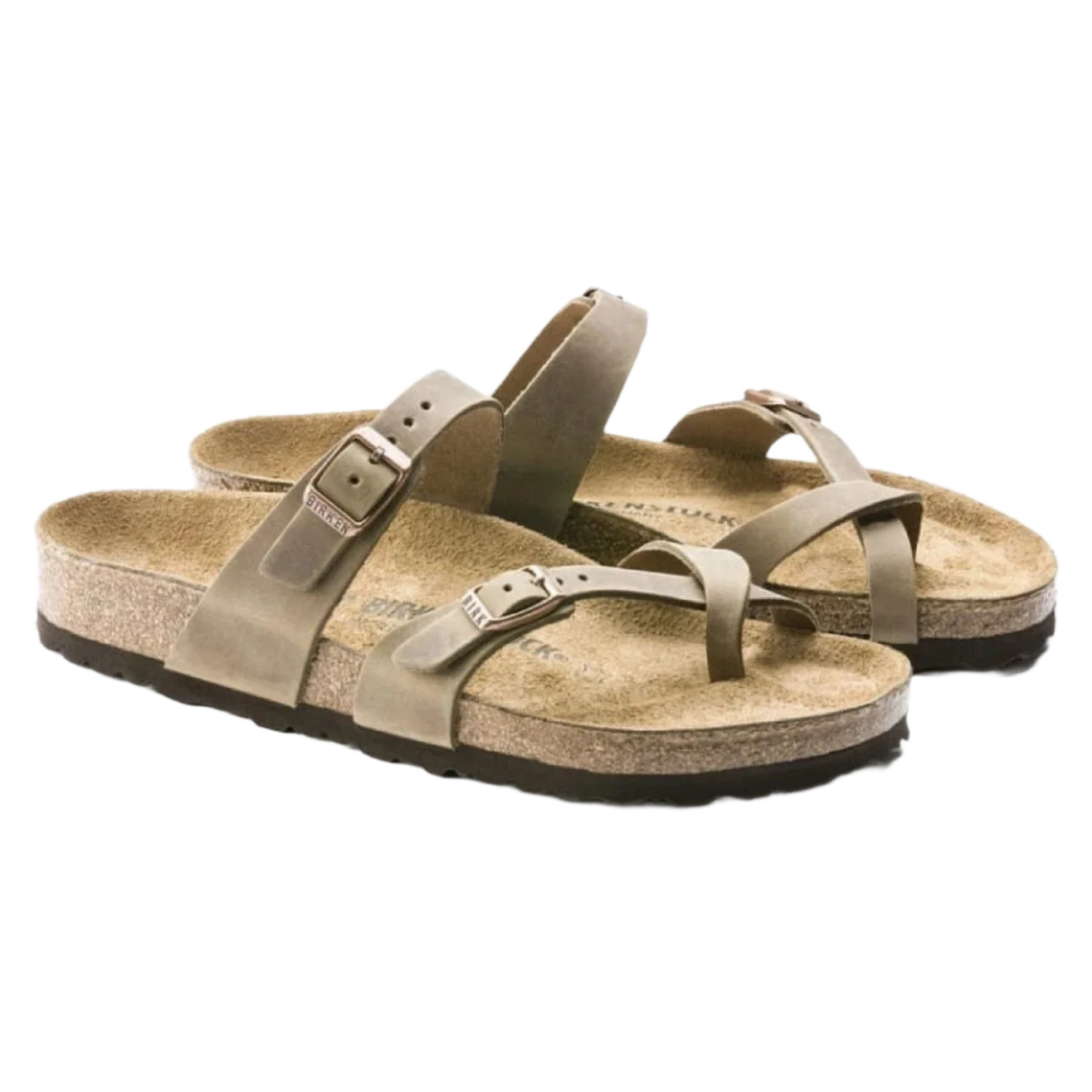 Birkenstock 04. MENS FOOTWEAR - MENS SANDALS - MENS SANDALS CASUAL Mayari Oiled Leather TOBACCO