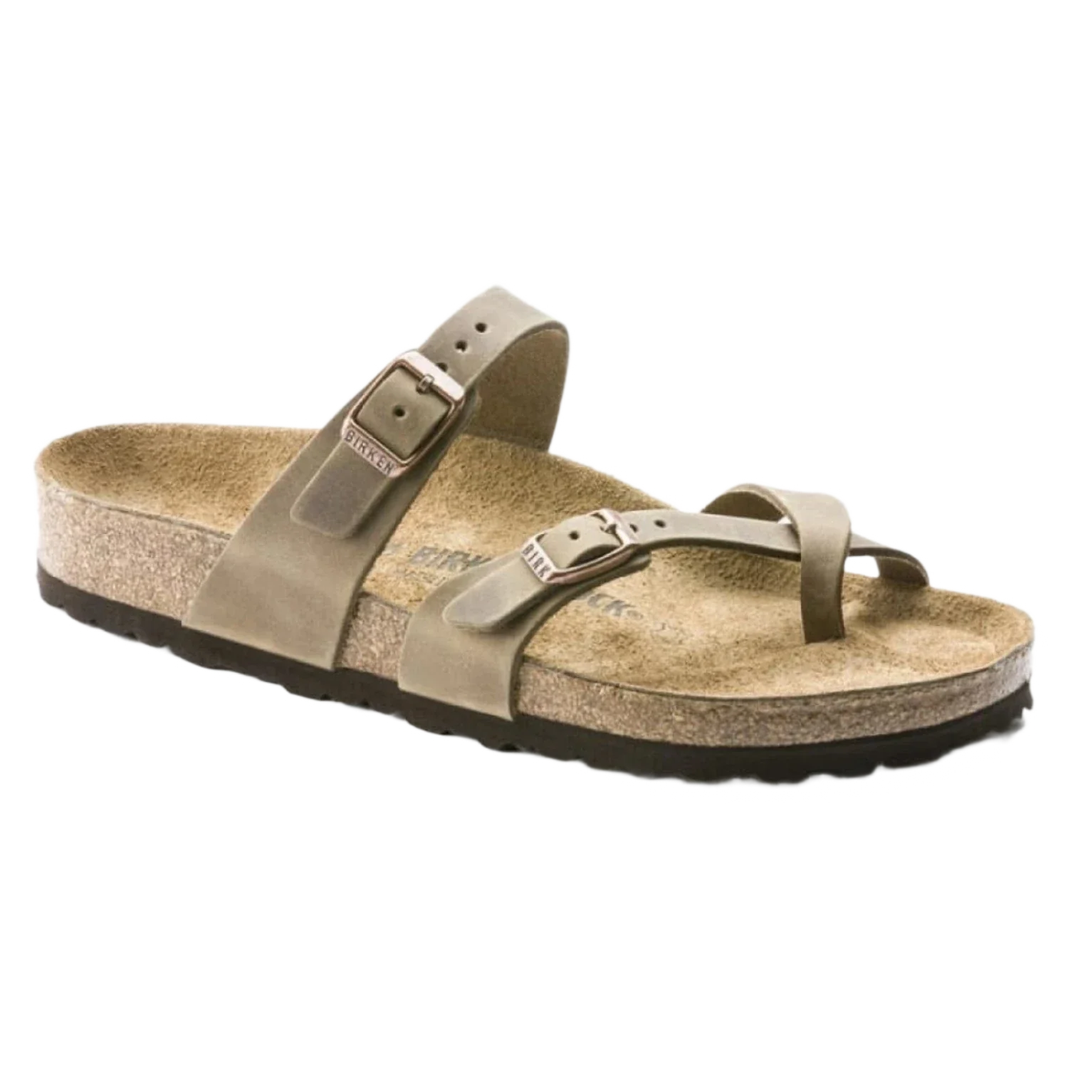 Birkenstock 04. MENS FOOTWEAR - MENS SANDALS - MENS SANDALS CASUAL Mayari Oiled Leather TOBACCO