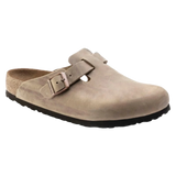 Birkenstock 04. MENS FOOTWEAR - MENS SANDALS - MENS SANDALS CASUAL Men's Boston Soft Footbed Oiled Leather TOBACCO