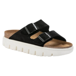 Birkenstock 05. WOMENS FOOTWEAR - WOMENS SANDALS - WOMENS SANDALS CASUAL Women's Arizona Chunky Suede Leather BLACK