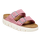 Birkenstock 05. WOMENS FOOTWEAR - WOMENS SANDALS - WOMENS SANDALS CASUAL Women's Arizona Chunky Suede Leather CANDY PINK