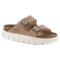 Birkenstock 05. WOMENS FOOTWEAR - WOMENS SANDALS - WOMENS SANDALS CASUAL Women's Arizona Chunky Suede Leather WARM SAND