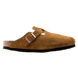 Birkenstock 05. WOMENS FOOTWEAR - WOMENS SANDALS - WOMENS SANDALS CASUAL Women's Boston Shearling Suede Leather MINK