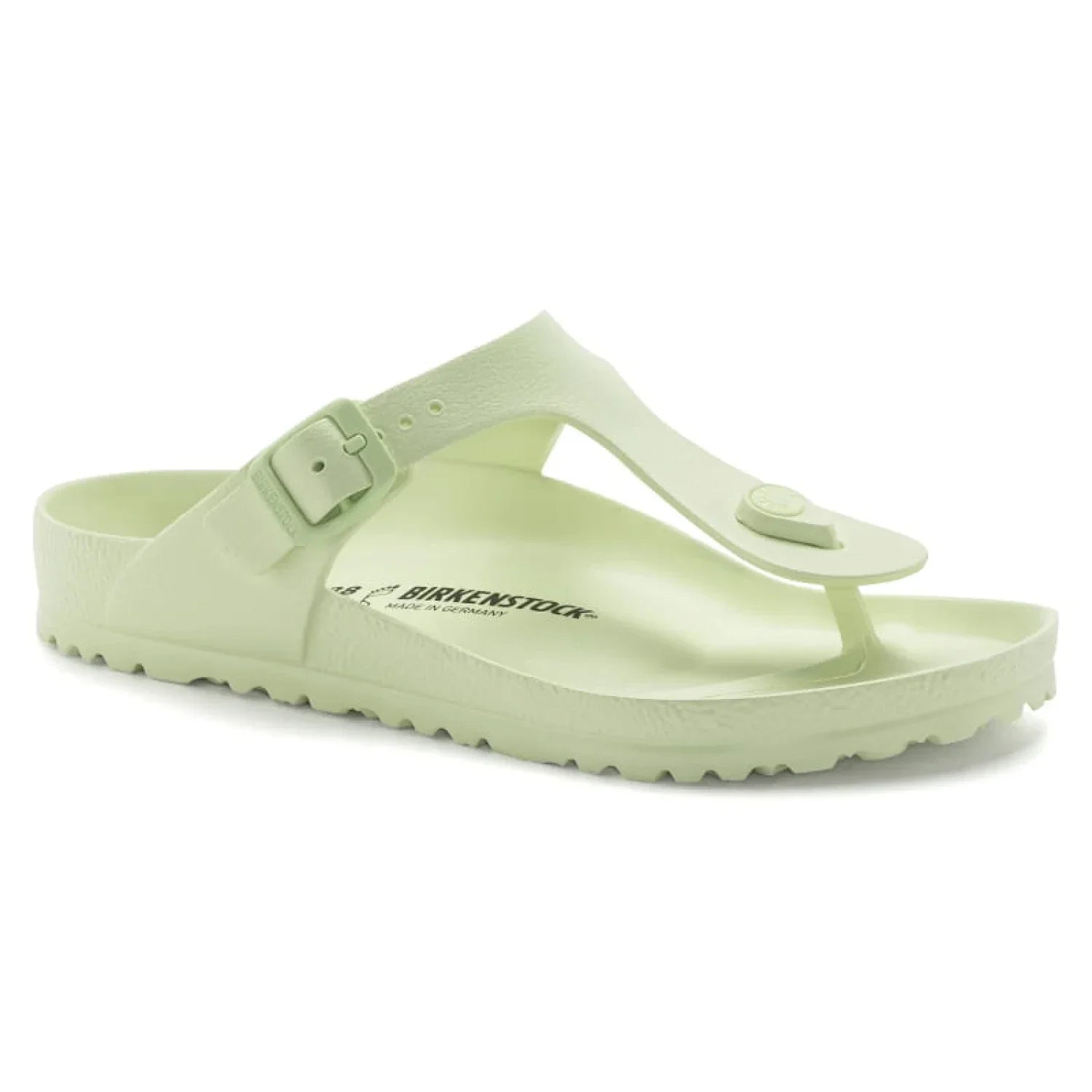 Birkenstock 05. WOMENS FOOTWEAR - WOMENS SANDALS - WOMENS SANDALS CASUAL Women's Gizeh Essentials EVA FADED LIME