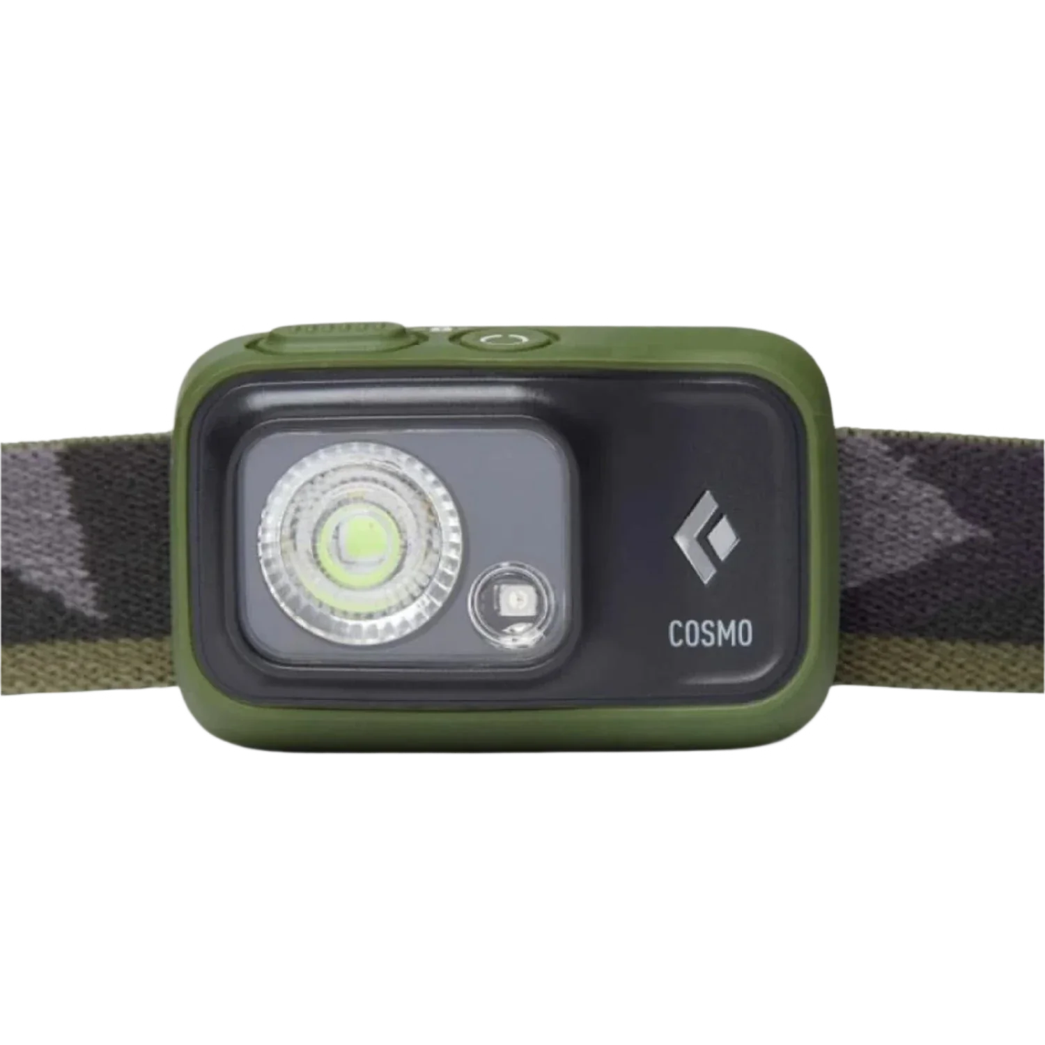 Black Diamond 12. HARDGOODS - CAMP|HIKE|TRAVEL - LIGHTING Cosmo 350 Headlamp DARK OLIVE OS