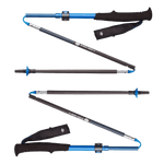 Black Diamond 12. HARDGOODS - CAMP|HIKE|TRAVEL - TREKKING POLES Distance Carbon FLZ Trekking/Running Poles ULTRA BLUE