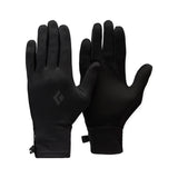 Black Diamond 10. GIFTS|ACCESSORIES - MENS ACCESSORIES - MENS GLOVES CASUAL Lightweight Screentap Liners BLACK