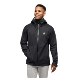 Black Diamond 01. MENS APPAREL - MENS JACKETS - MENS JACKETS RAIN Men's Fineline Stretch Shell 0002 BLACK