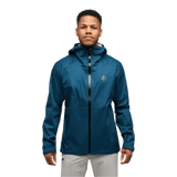 Black Diamond 01. MENS APPAREL - MENS JACKETS - MENS JACKETS RAIN Men's Fineline Stretch Shell 4013 INDIGO