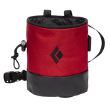 Black Diamond 12. HARDGOODS - CLIMBING - GENERAL ACCESSORY Mojo Zip Chalk Bag VERMILION S | M