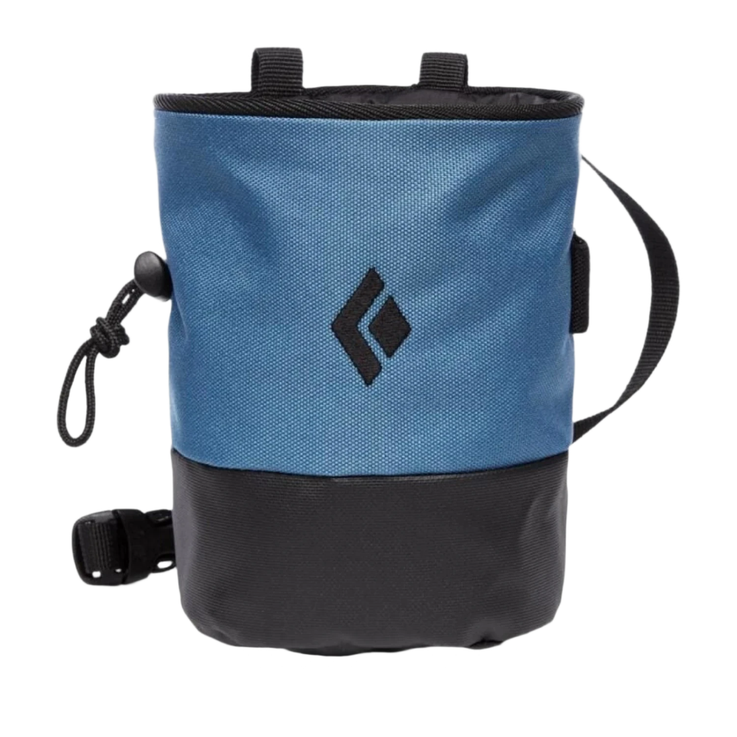 Black Diamond HARDGOODS - CLIMBING - GENERAL ACCESSORY Mojo Zip Chalk Bag ASTRAL BLUE | SLATE