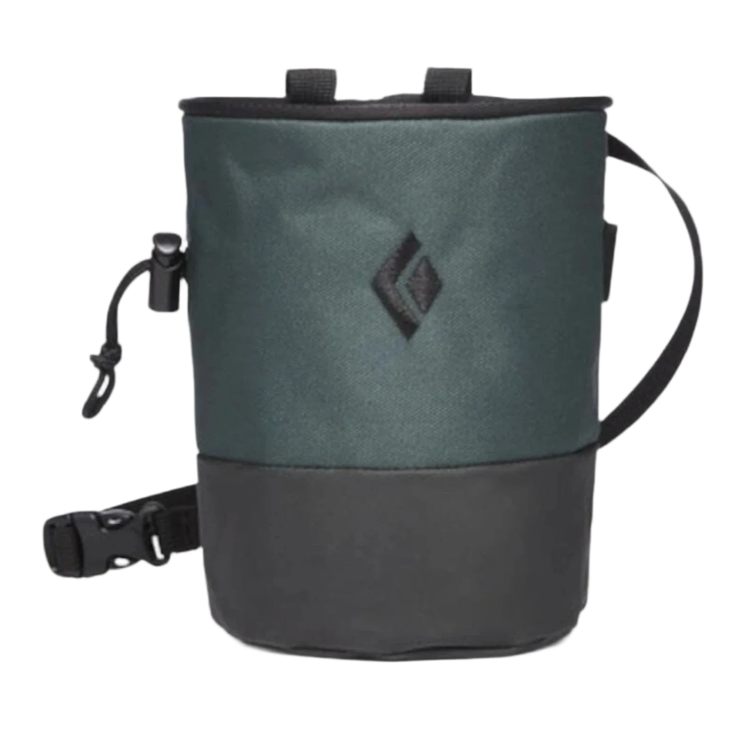 Black Diamond HARDGOODS - CLIMBING - GENERAL ACCESSORY Mojo Zip Chalk Bag DEEP FOREST | SLATE