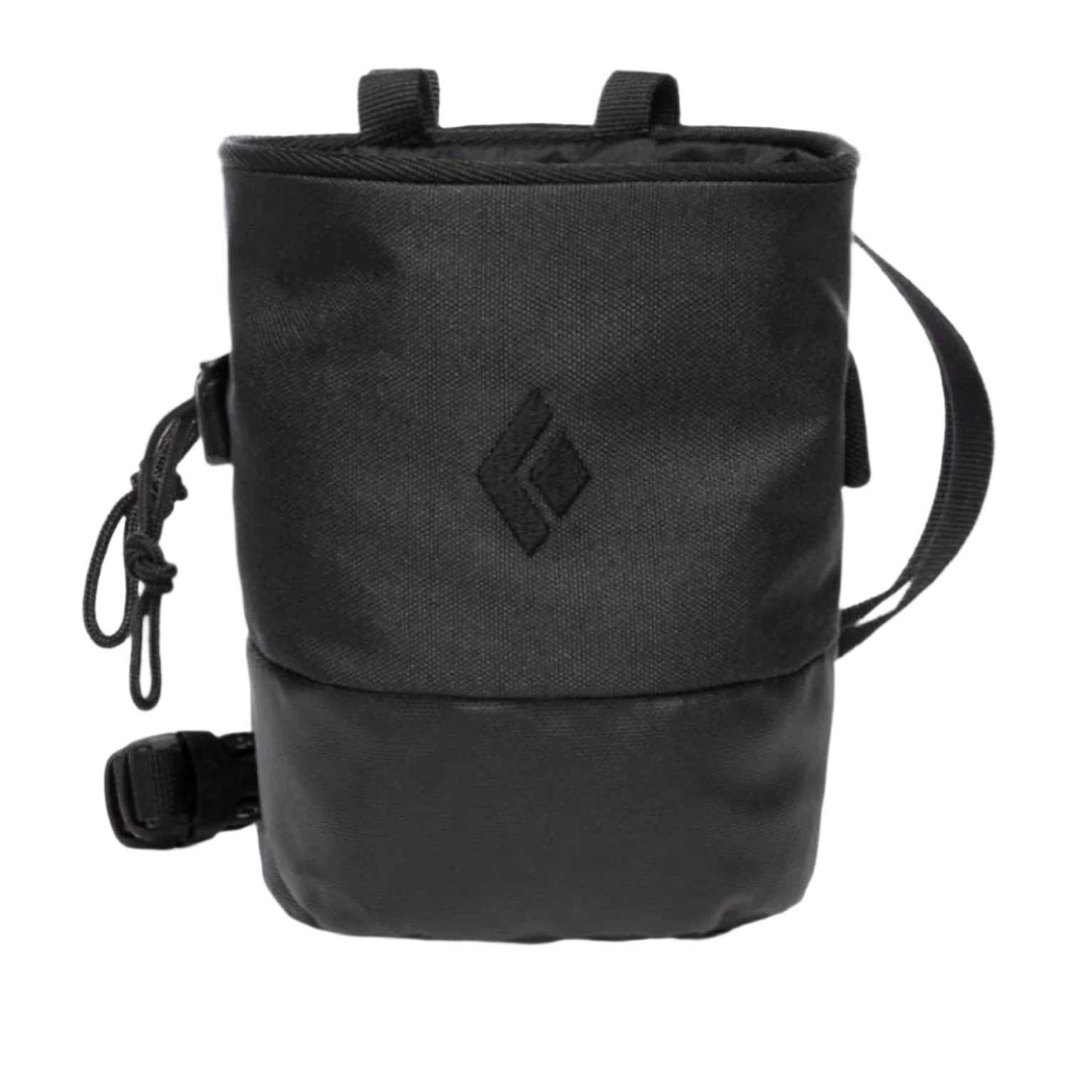 Black Diamond HARDGOODS - CLIMBING - GENERAL ACCESSORY Mojo Zip Chalk Bag BLACK | SLATE