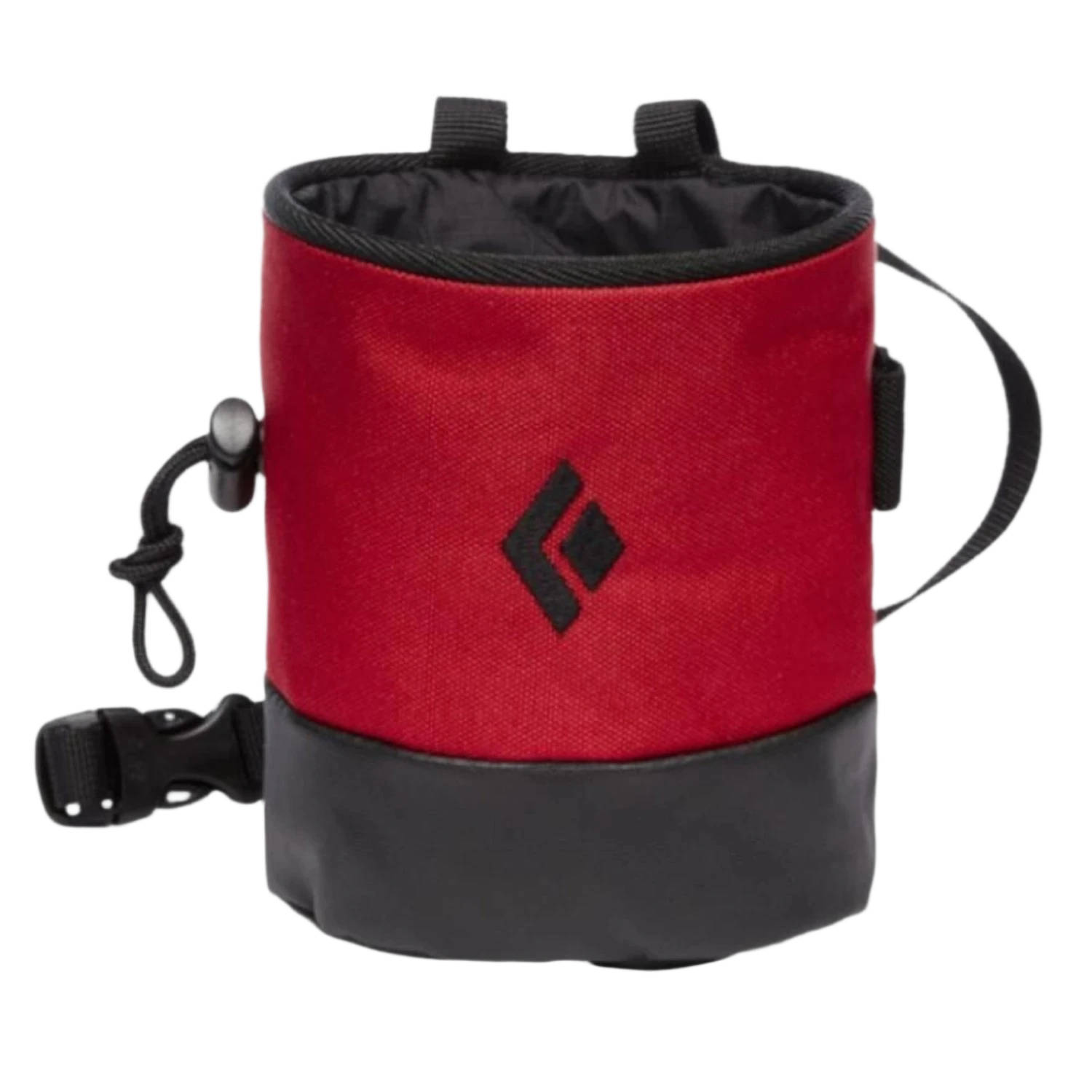 Black Diamond HARDGOODS - CLIMBING - GENERAL ACCESSORY Mojo Zip Chalk Bag VERMILION S | M