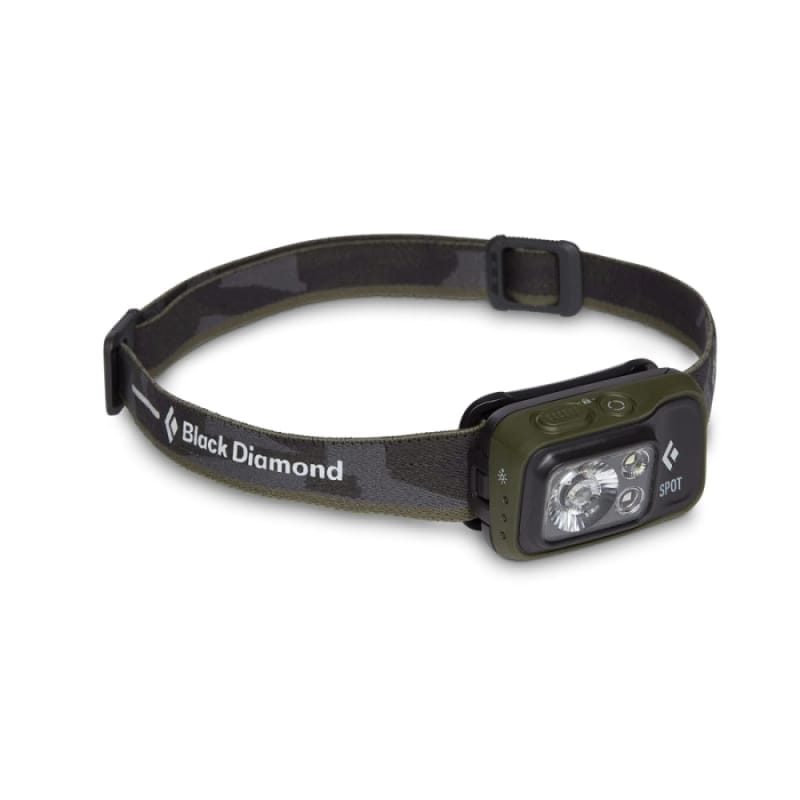 Black Diamond 12. HARDGOODS - CAMP|HIKE|TRAVEL - LIGHTING Spot 400 Headlamp DARK OLIVE OS