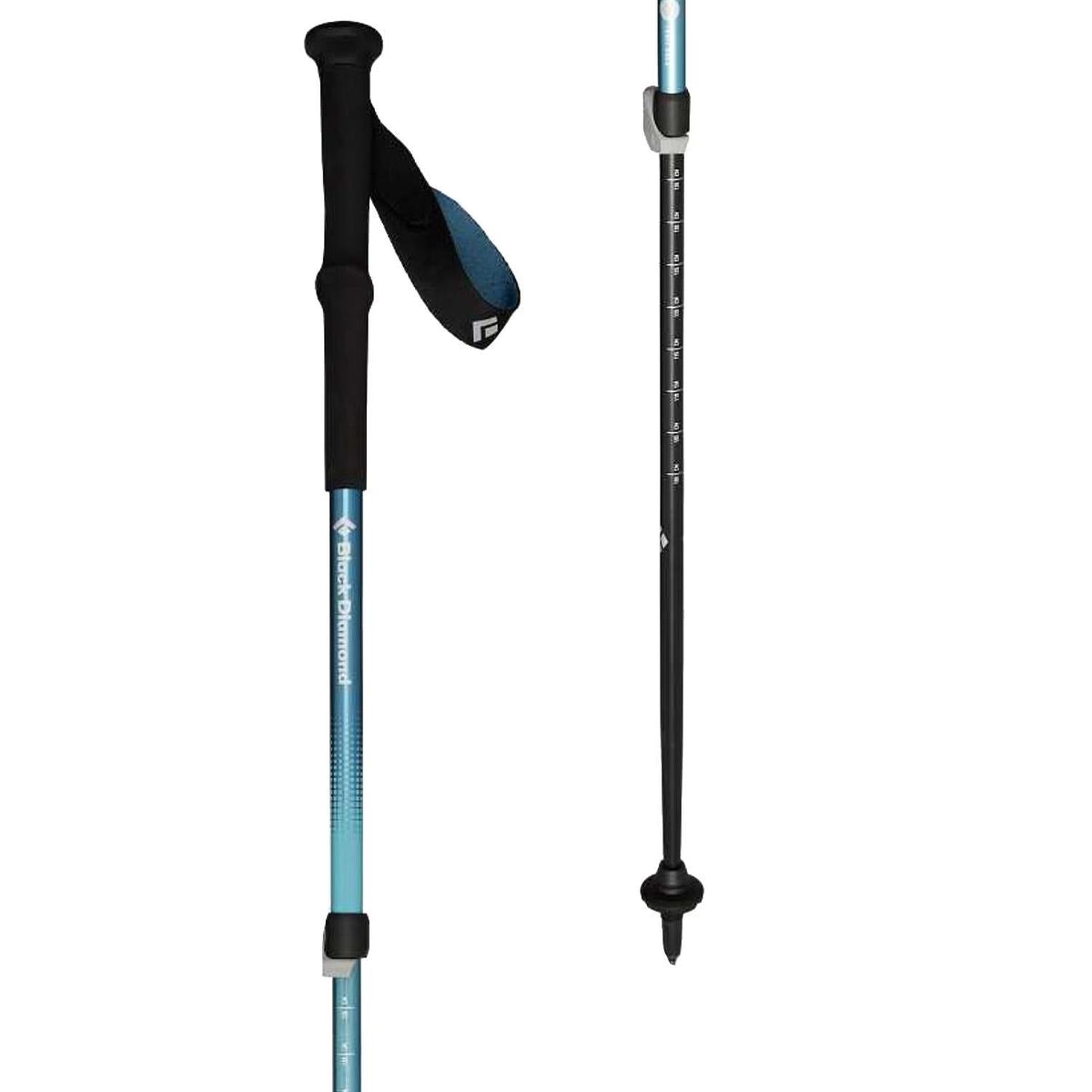 Black Diamond 12. HARDGOODS - CAMP|HIKE|TRAVEL - TREKKING POLES Trail Back Trekking Poles | Creek Blue
