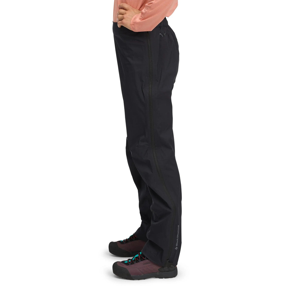 Women’s Fineline Stretch Full Zip Pants Black Diamond