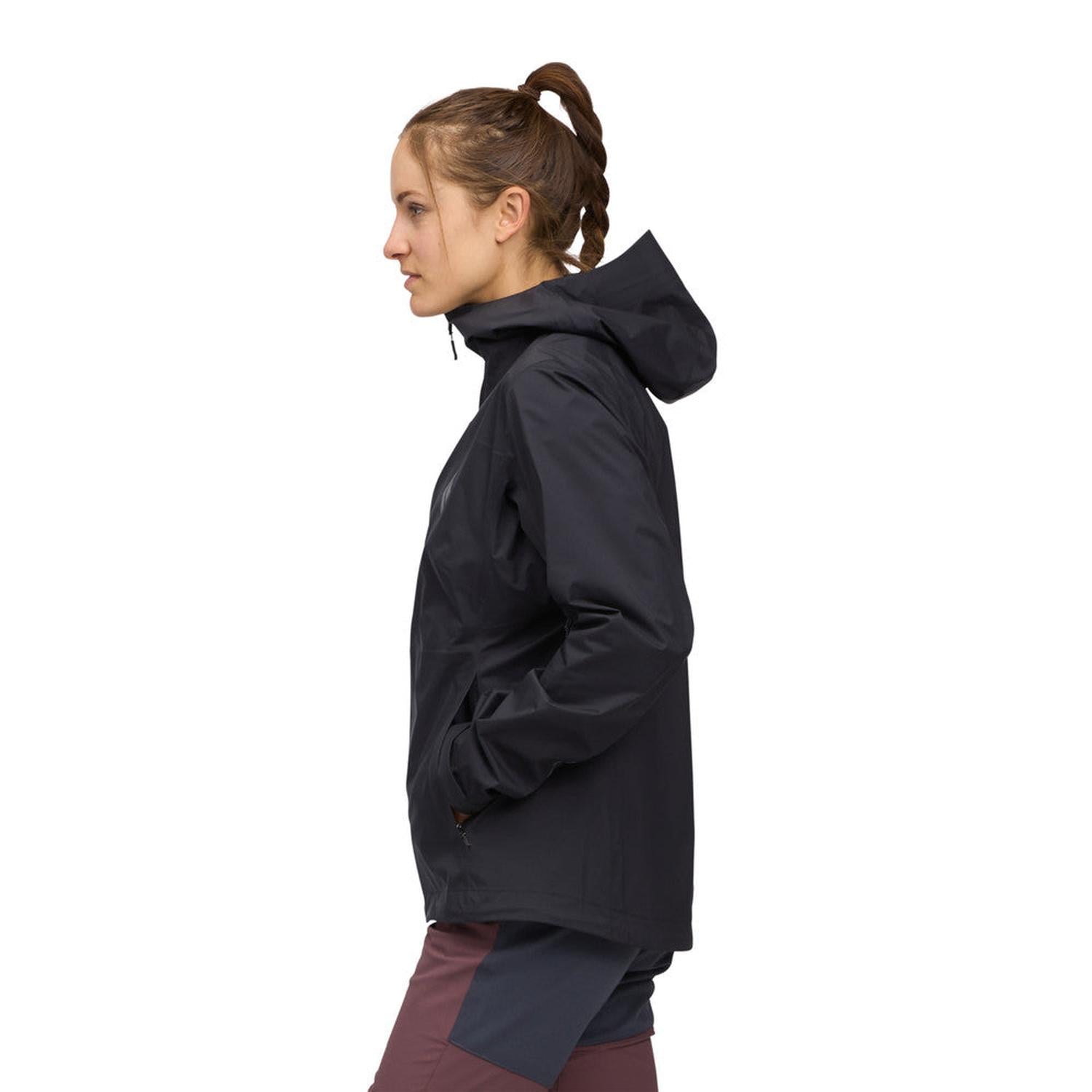 Black Diamond 02. WOMENS APPAREL - WOMENS JACKETS - WOMENS JACKETS RAIN Women's Fineline Stretch Shell 0002 BLACK