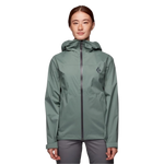 Black Diamond 02. WOMENS APPAREL - WOMENS JACKETS - WOMENS JACKETS RAIN Women's Stormline Stretch Rain Shell LAUREL